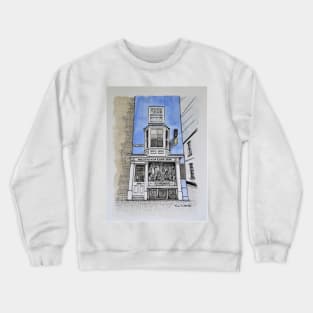 Fish & Chip Shop Painting Southwold Crewneck Sweatshirt